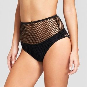 🌹Xhilaration Mesh High Waisted Bikini Bottoms